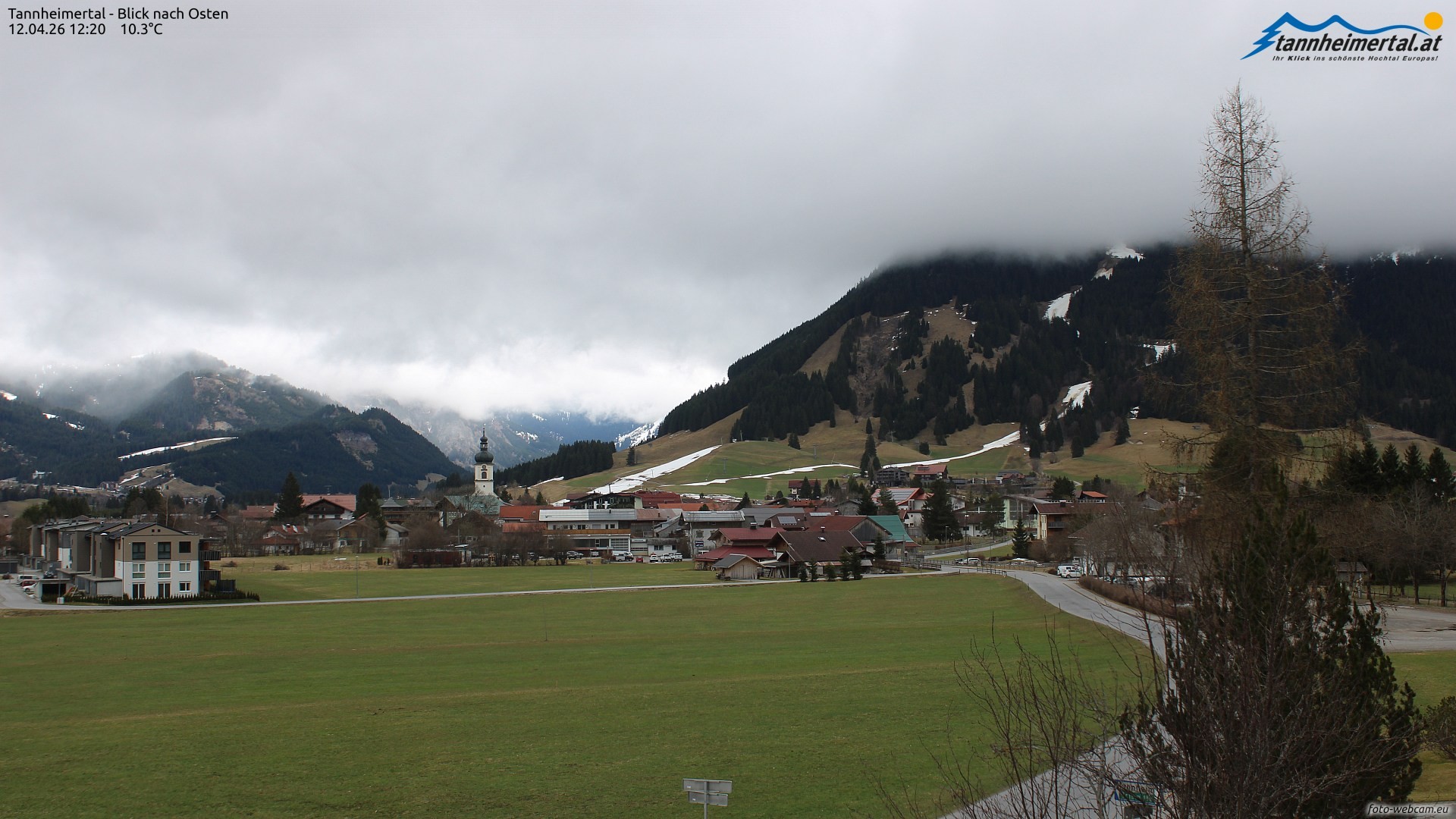 Archived image Webcam Ski Resort Schattwald Zöblen