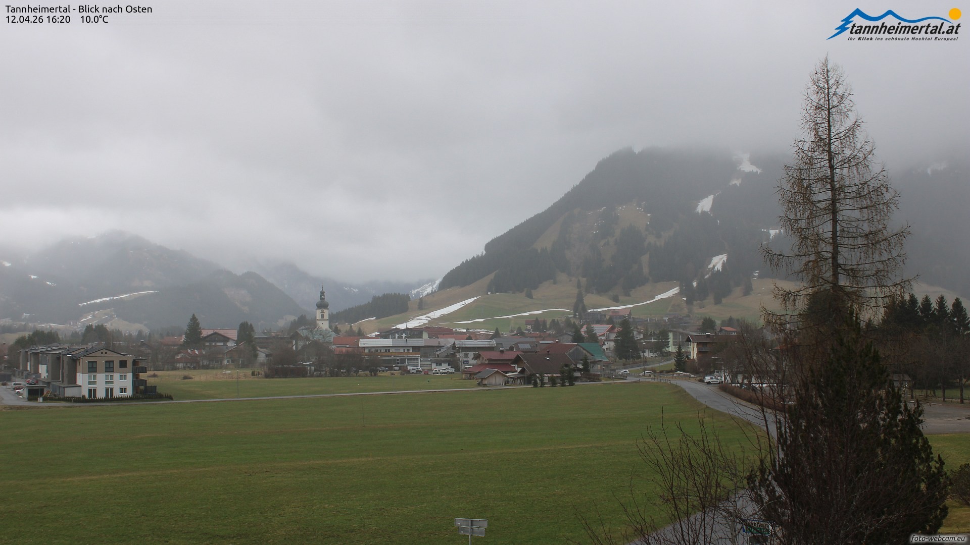 Archived image Webcam Ski Resort Schattwald Zöblen
