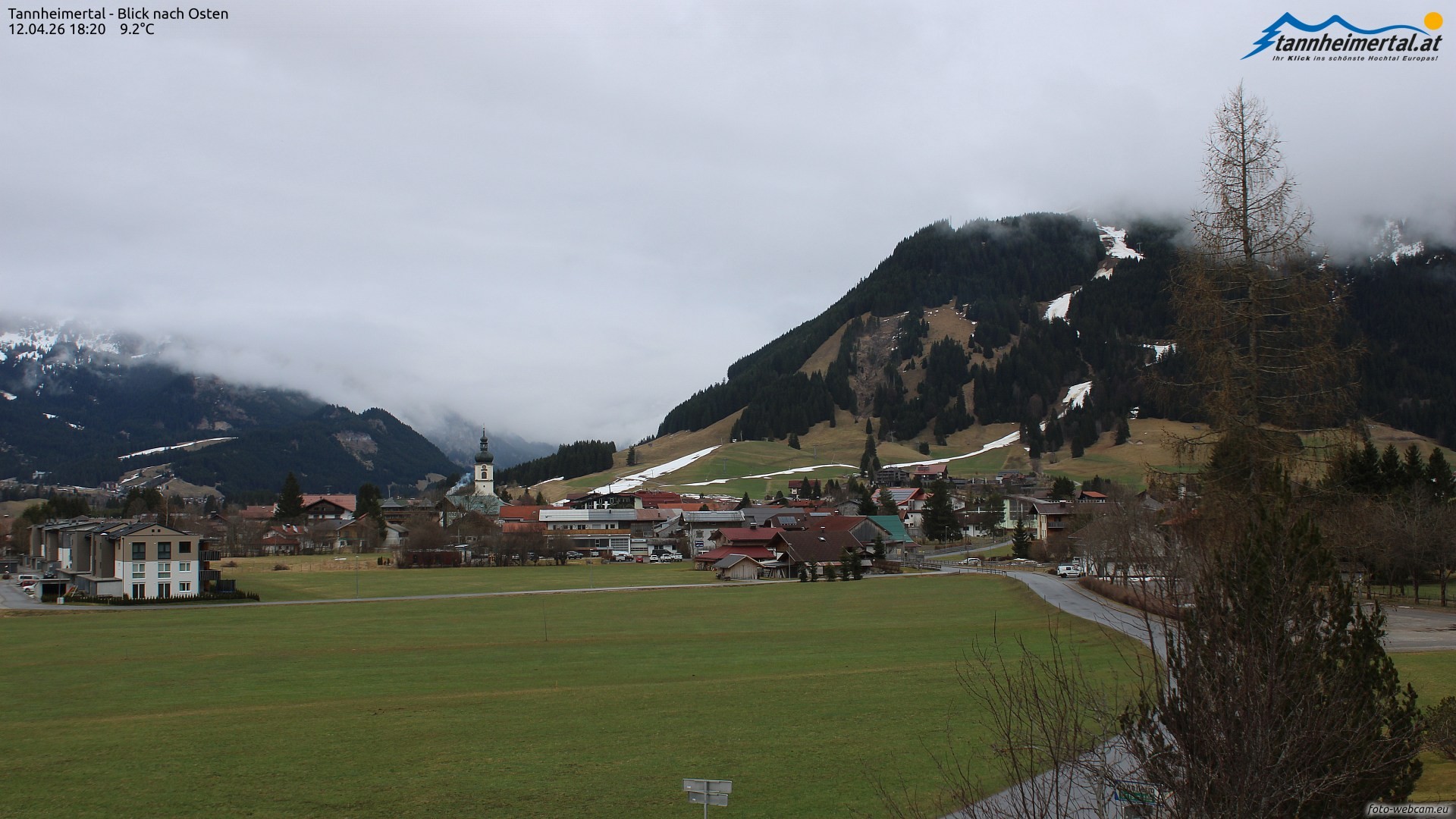 Archived image Webcam Ski Resort Schattwald Zöblen