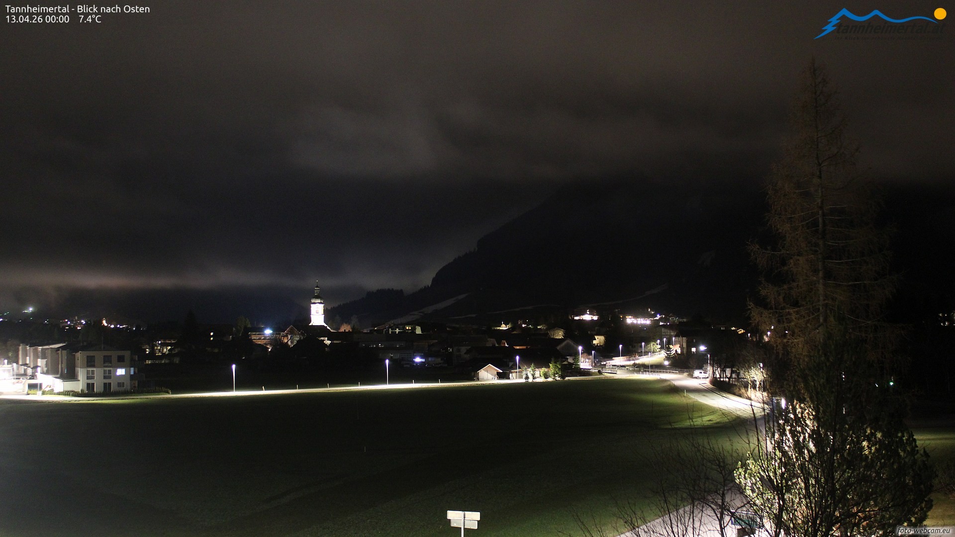 Archiv Foto Webcam Blick ins Tannheimer Tal