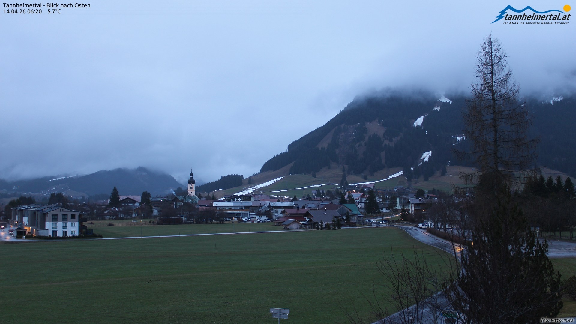 Archived image Webcam Ski Resort Schattwald Zöblen