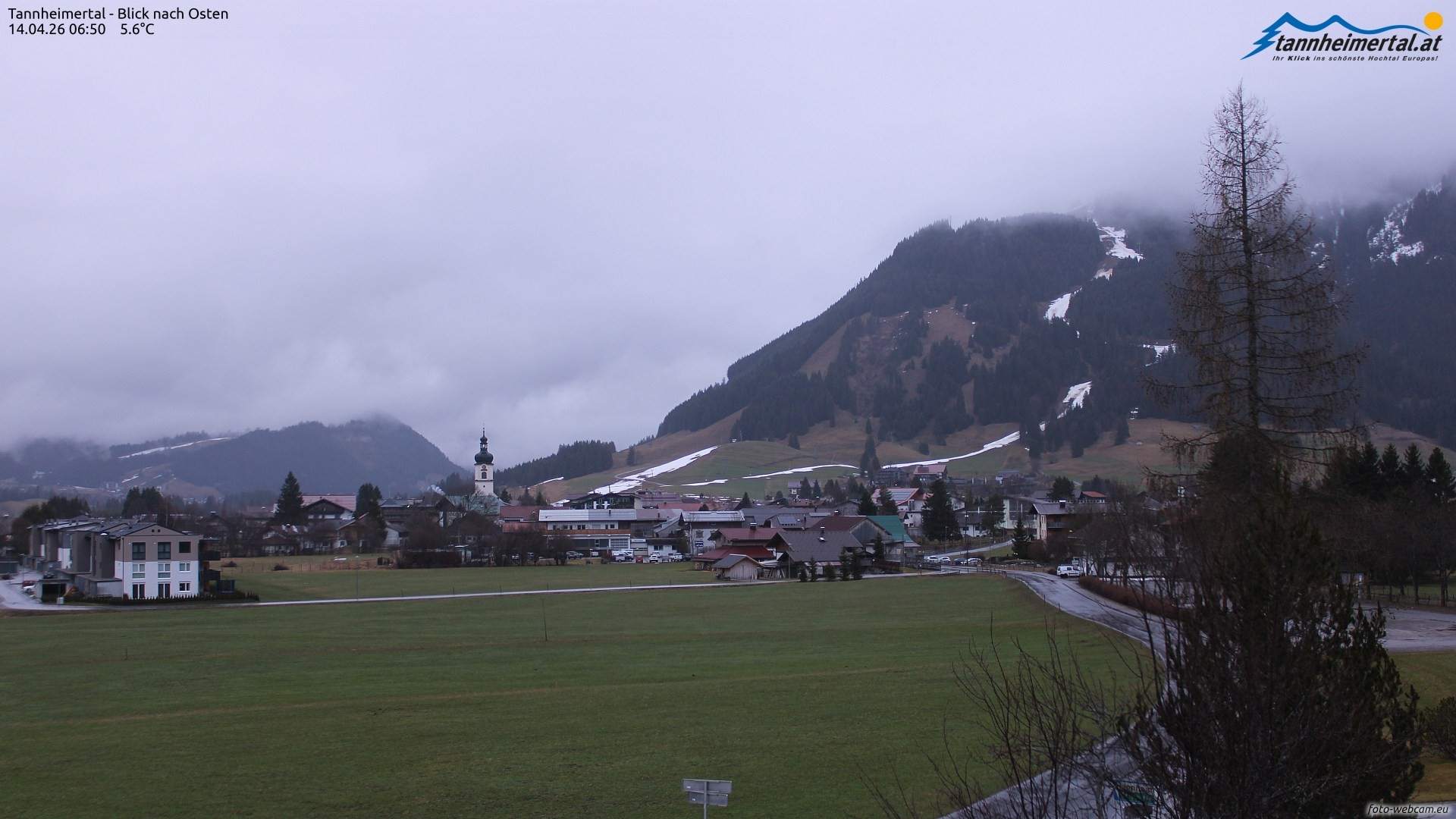 Archived image Webcam Ski Resort Schattwald Zöblen