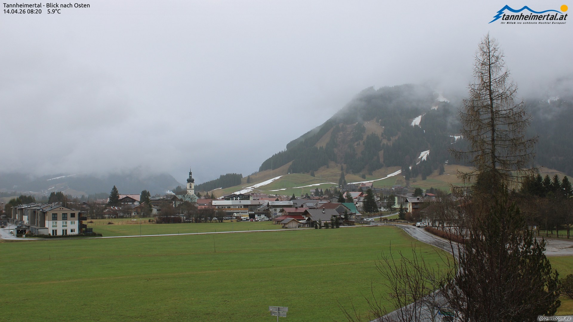 Archived image Webcam Ski Resort Schattwald Zöblen