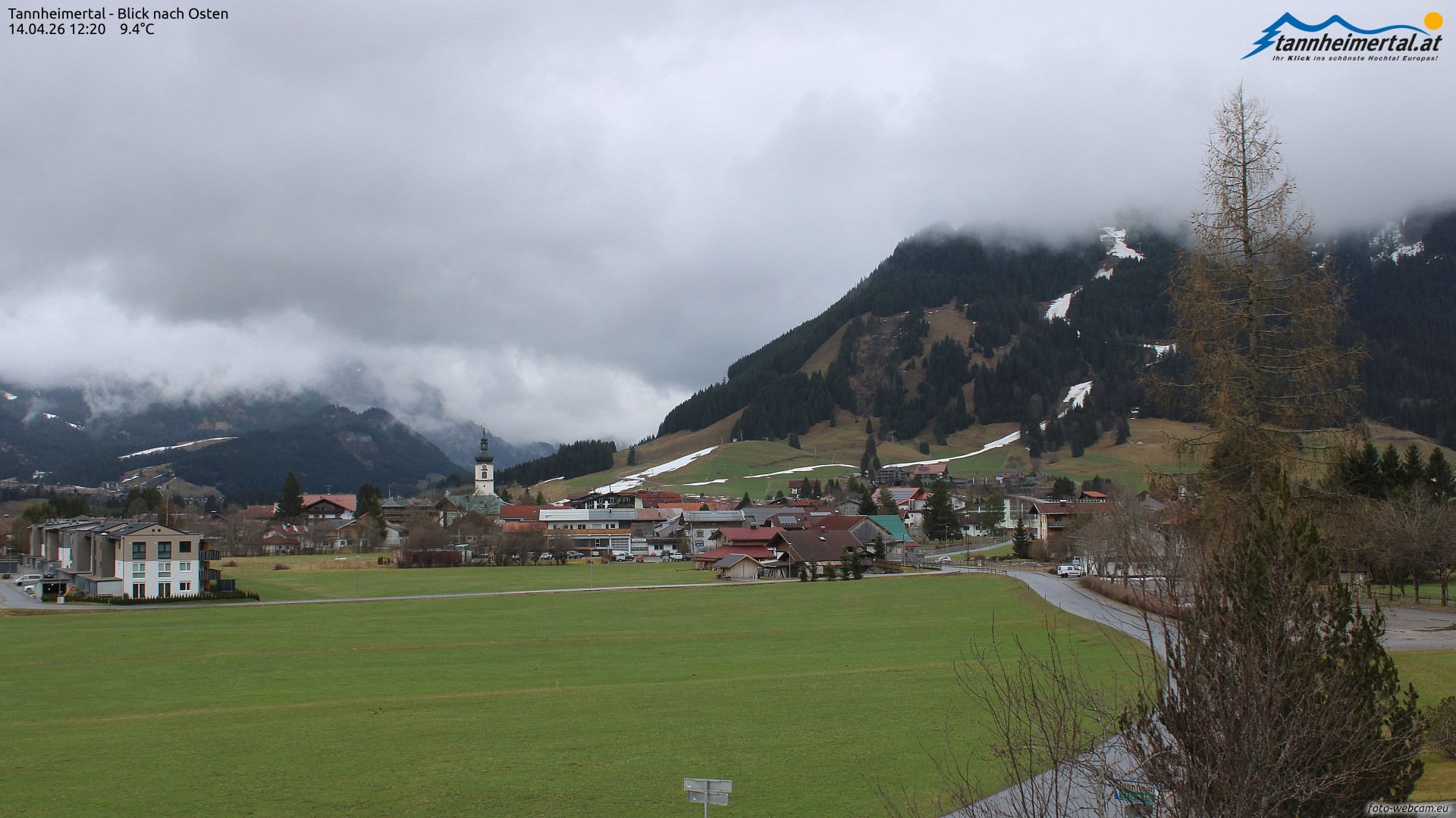Archived image Webcam Ski Resort Schattwald Zöblen
