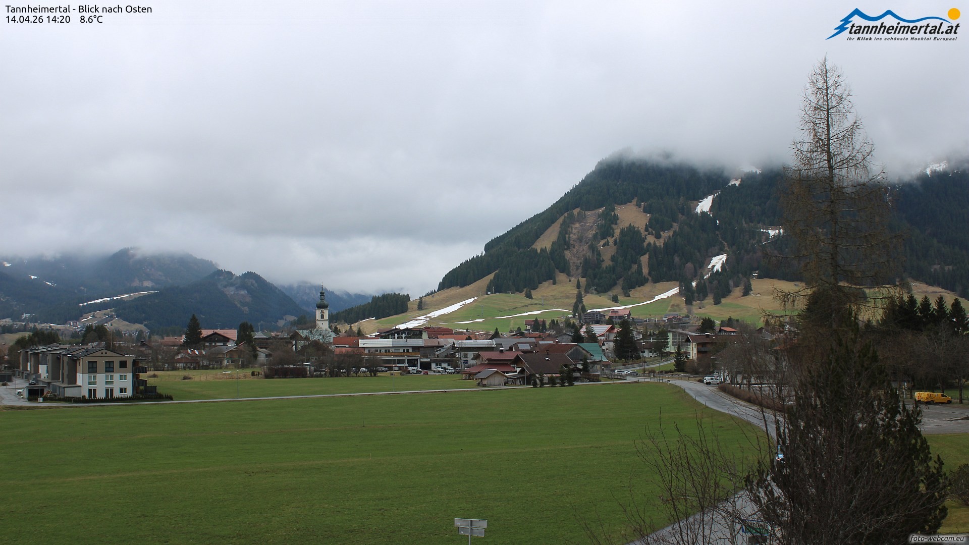 Archived image Webcam Ski Resort Schattwald Zöblen