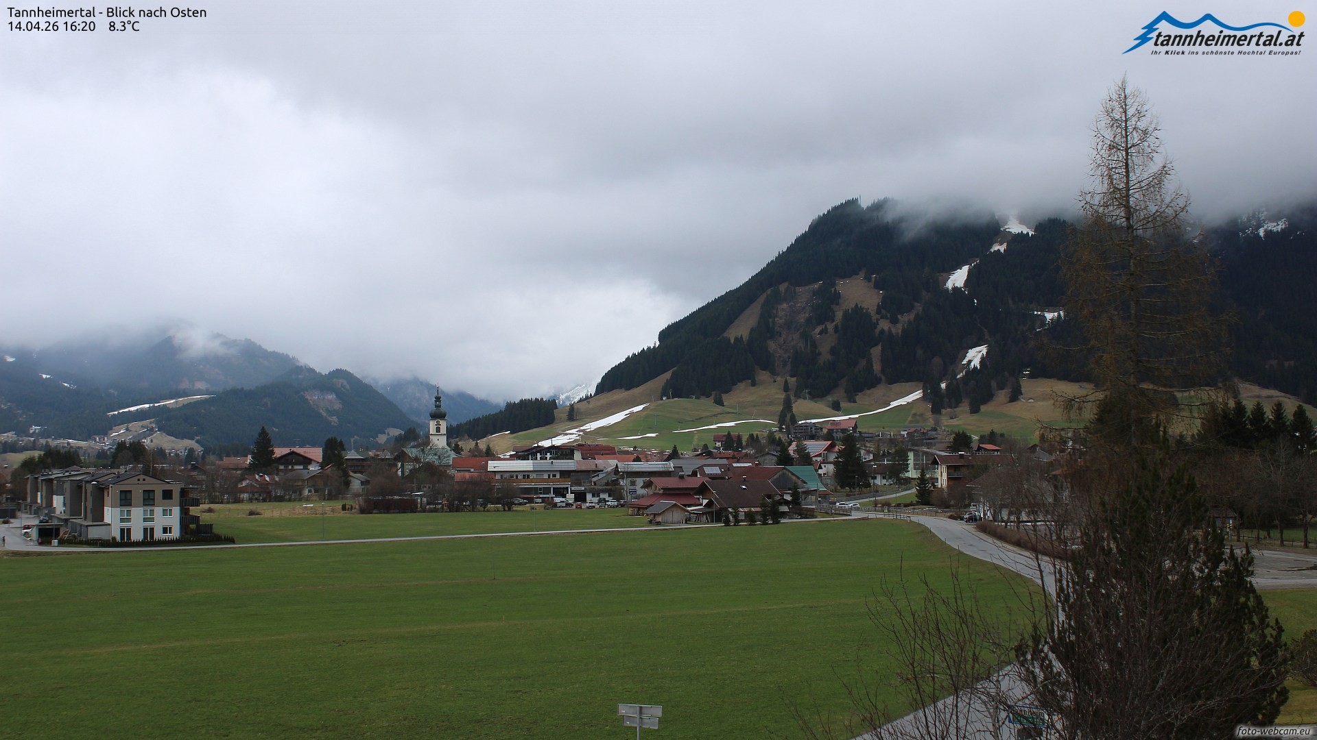 Archived image Webcam Ski Resort Schattwald Zöblen