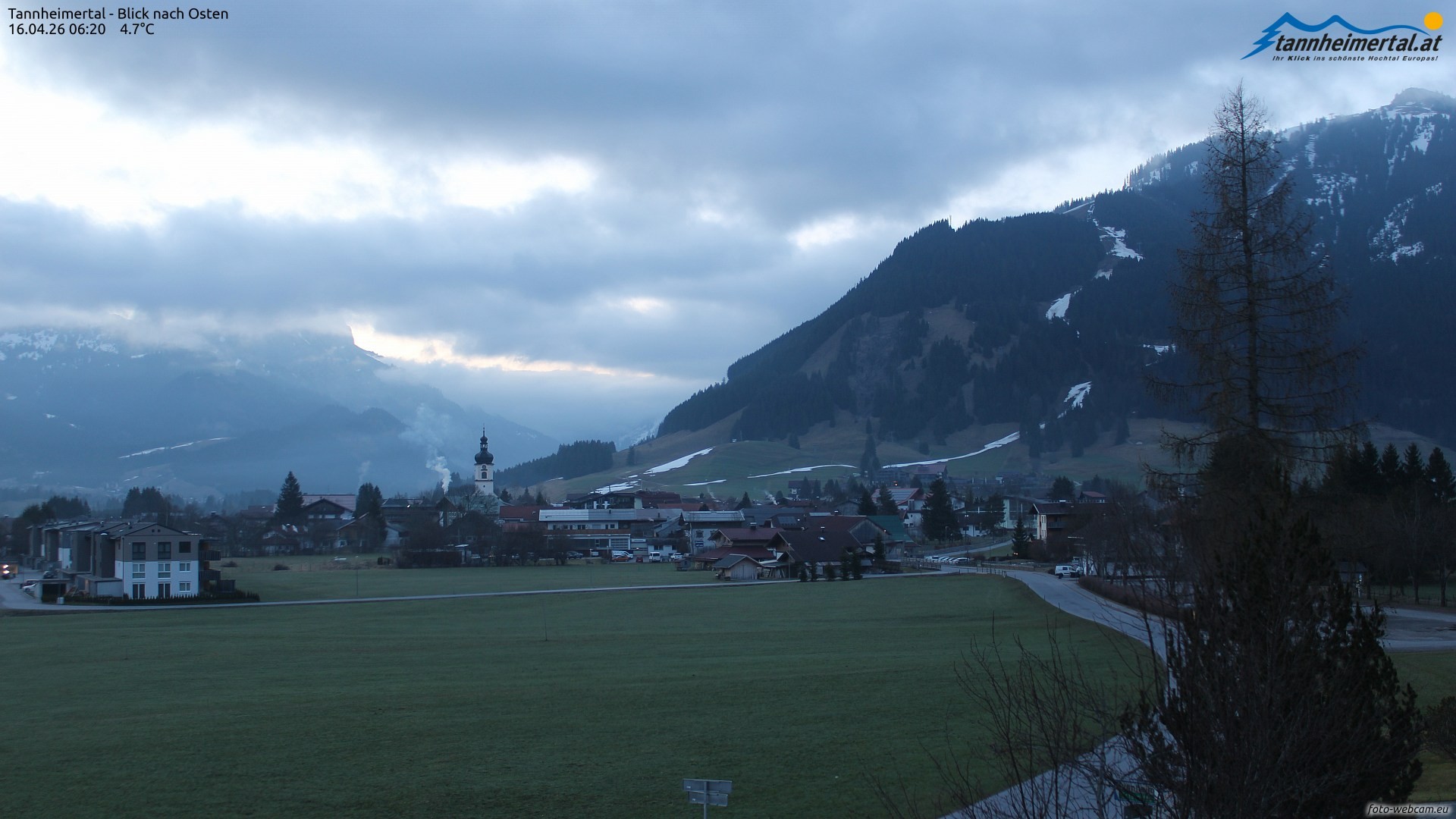 Archived image Webcam Ski Resort Schattwald Zöblen