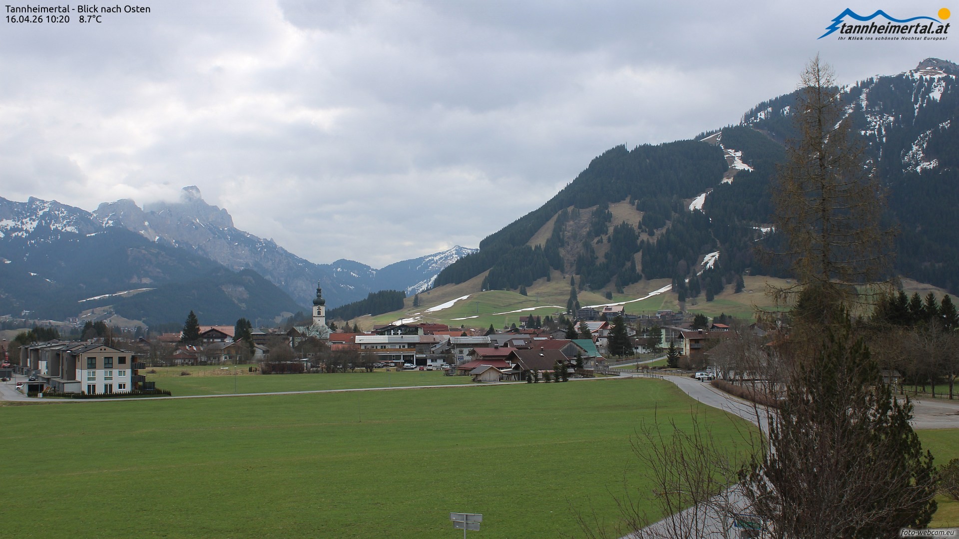 Archived image Webcam Ski Resort Schattwald Zöblen
