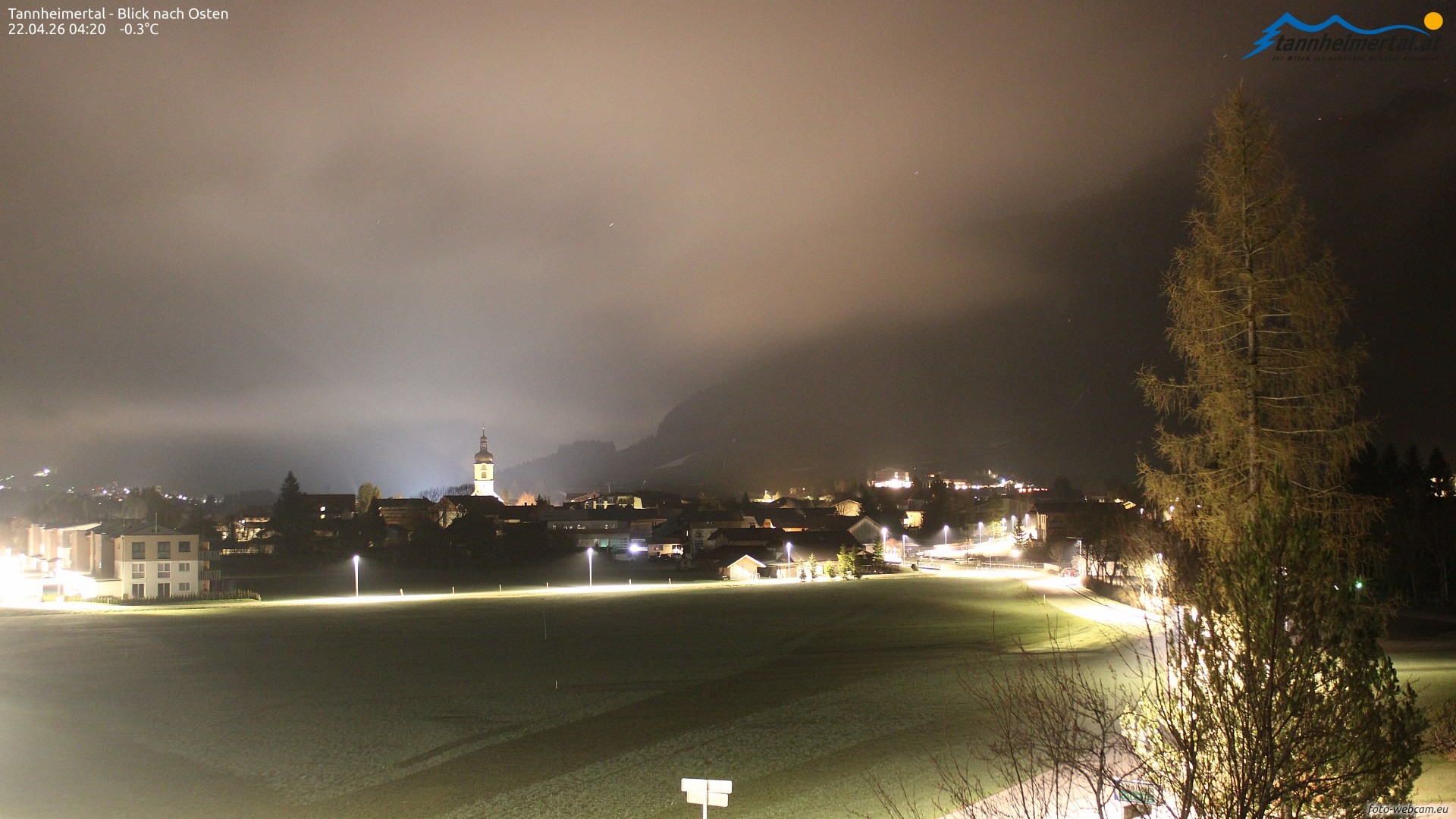 Archiv Foto Webcam Blick ins Tannheimer Tal