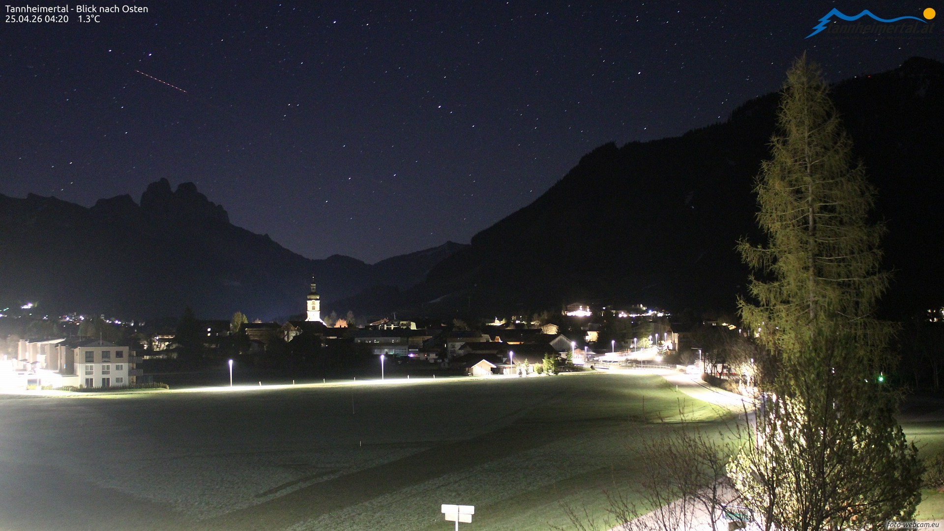 Archiv Foto Webcam Blick ins Tannheimer Tal