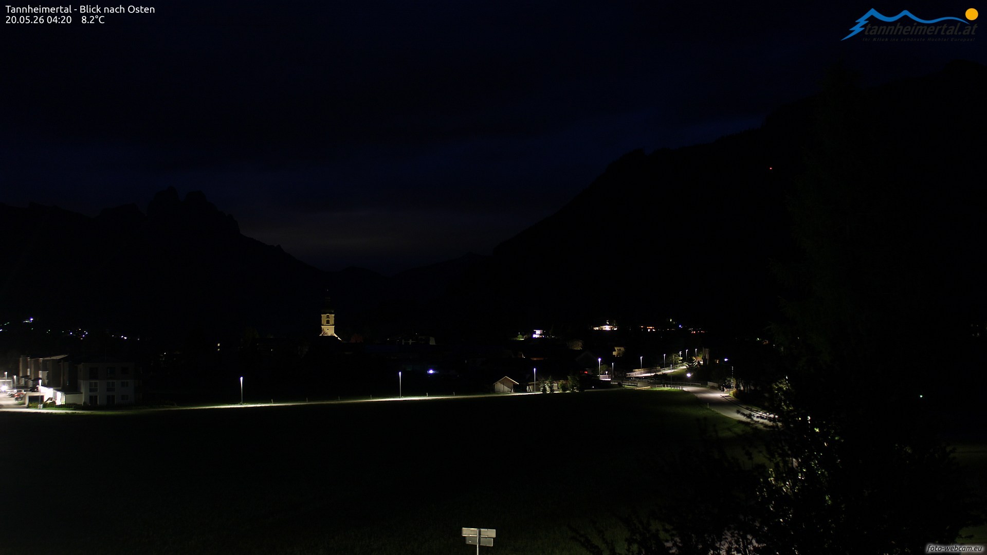 Archiv Foto Webcam Blick ins Tannheimer Tal