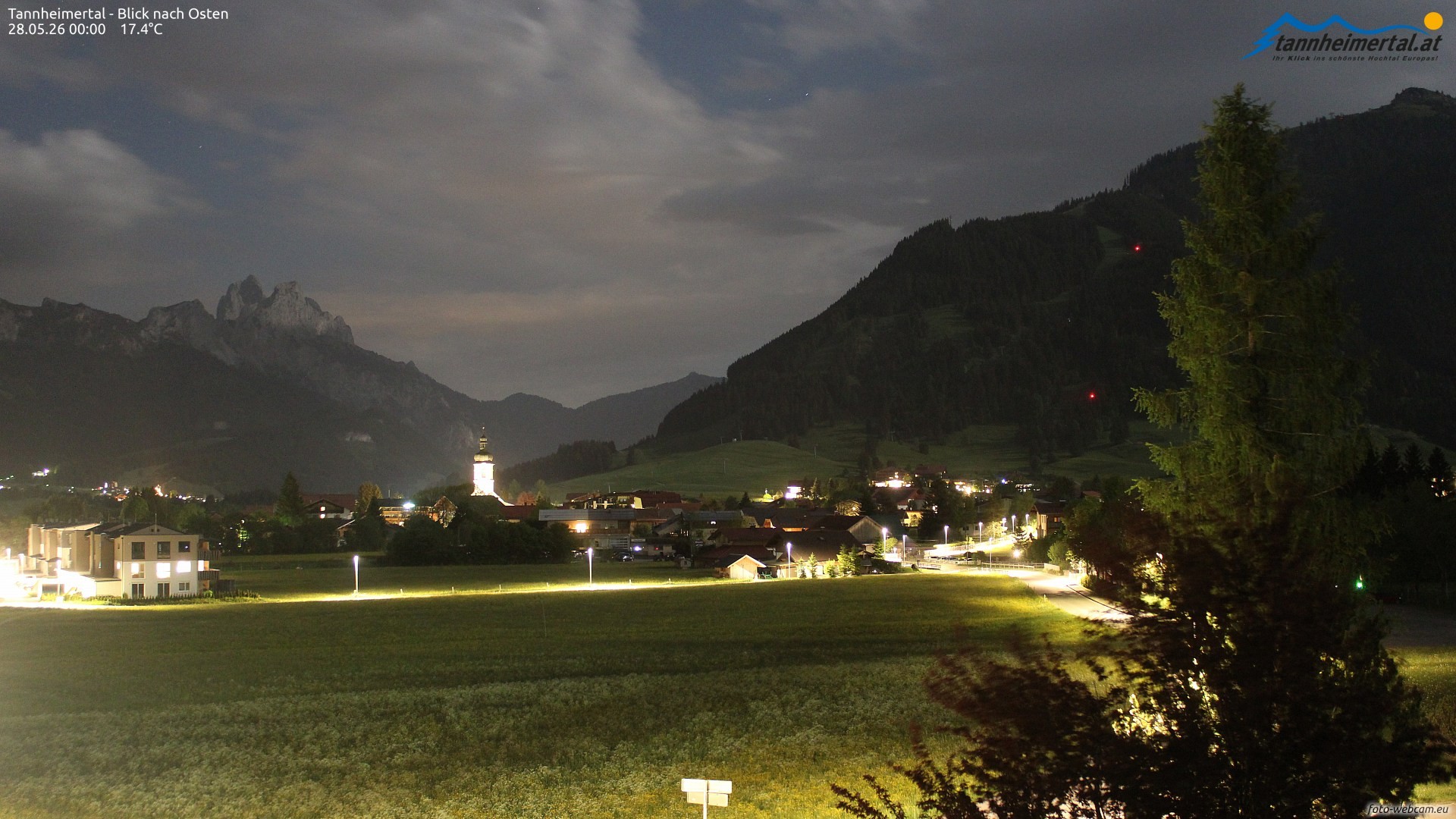 Archived image Webcam Ski Resort Schattwald Zöblen