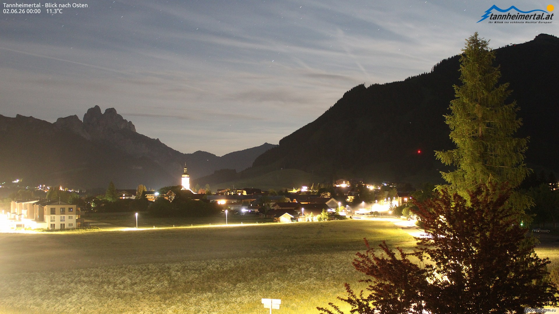 Archived image Webcam Ski Resort Schattwald Zöblen