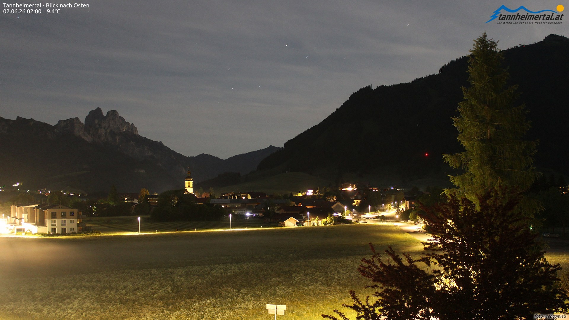 Archived image Webcam Ski Resort Schattwald Zöblen