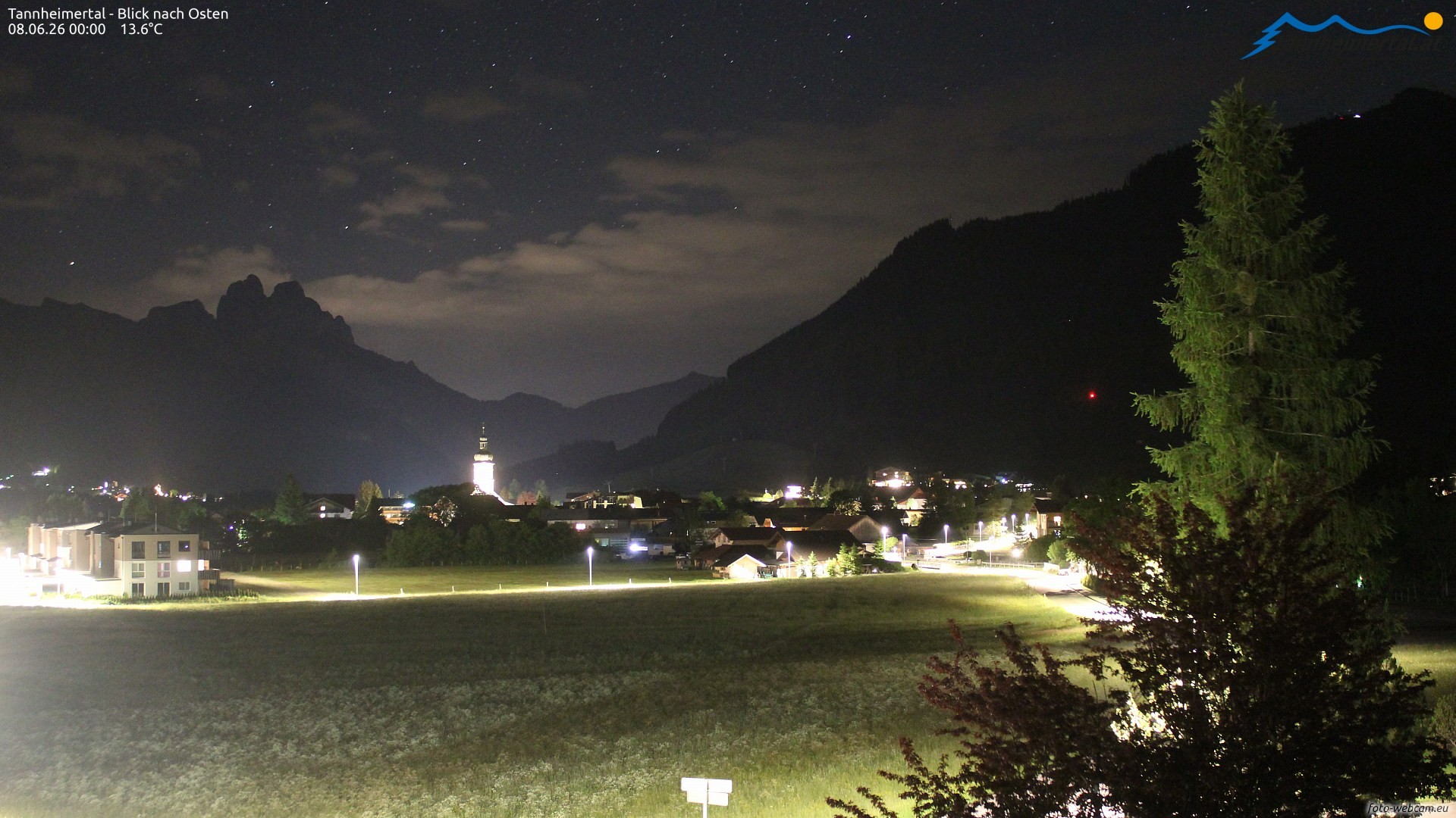 Archived image Webcam Ski Resort Schattwald Zöblen