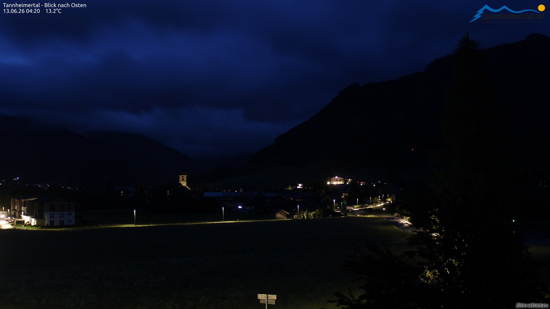 Archiv Foto Webcam Blick ins Tannheimer Tal