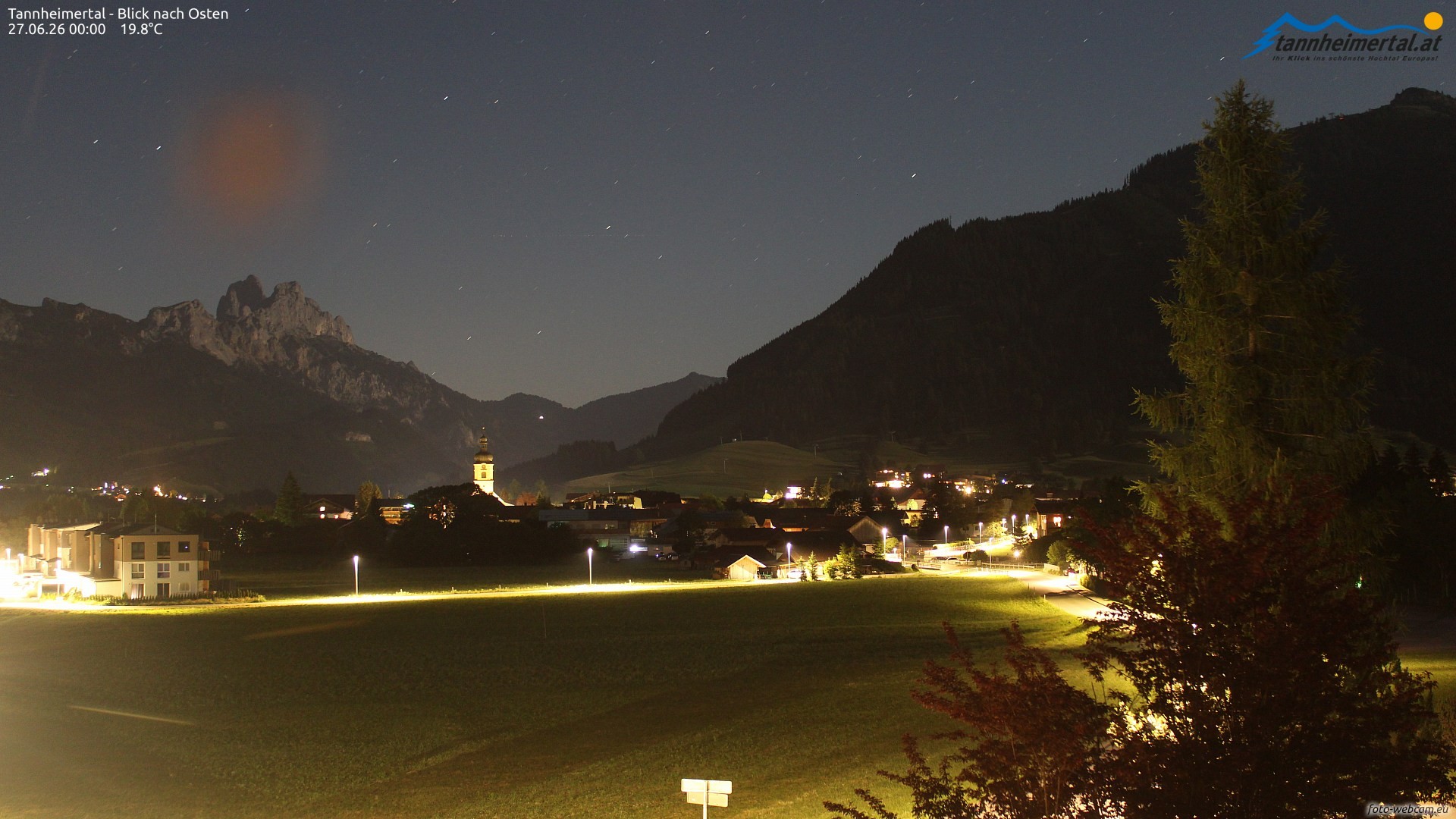 Archived image Webcam Ski Resort Schattwald Zöblen