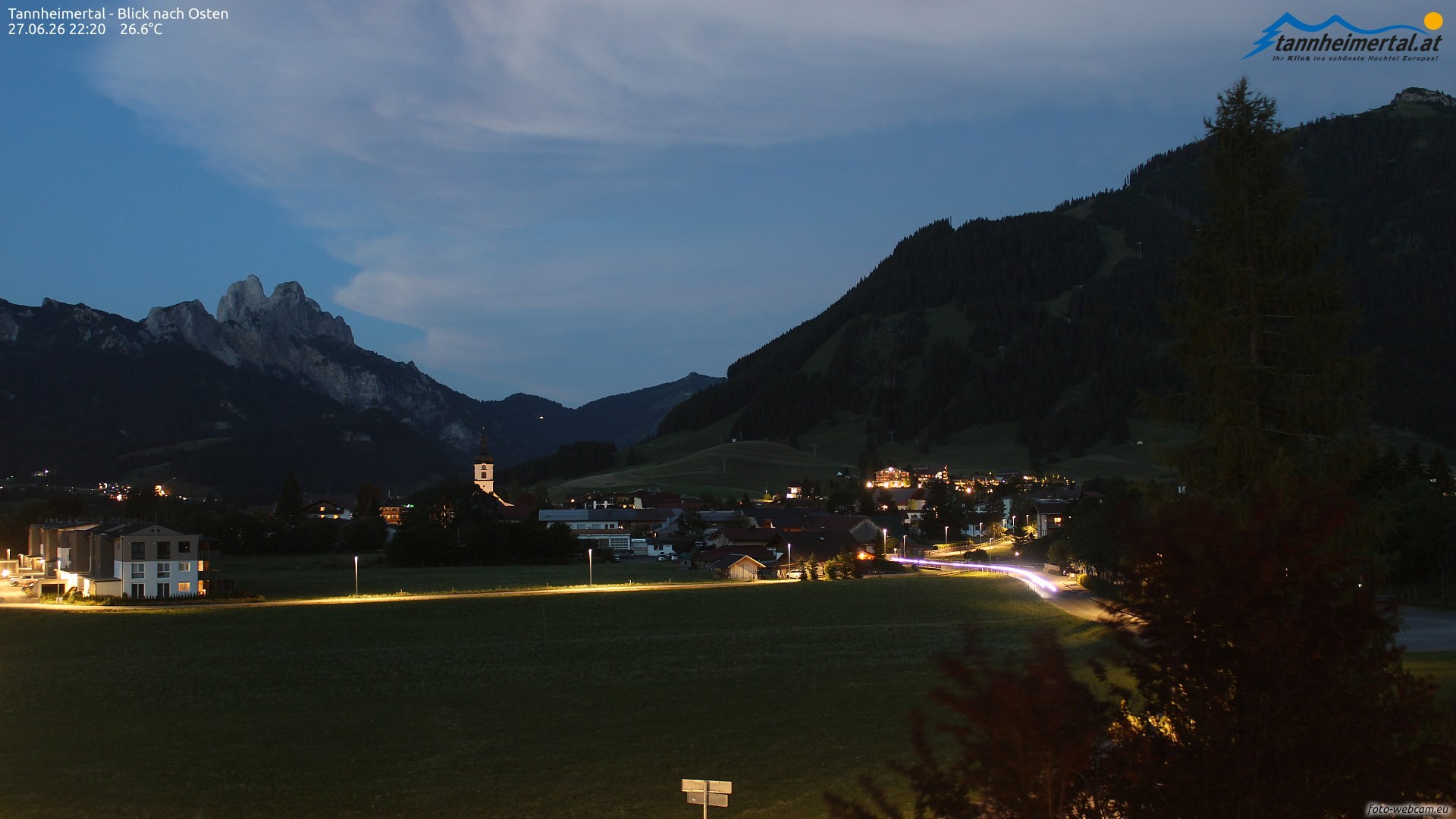 Archived image Webcam Ski Resort Schattwald Zöblen