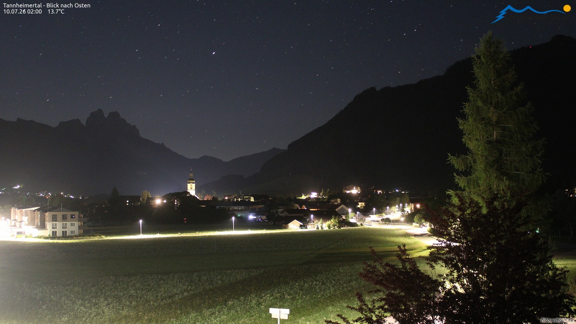 Archived image Webcam Ski Resort Schattwald Zöblen