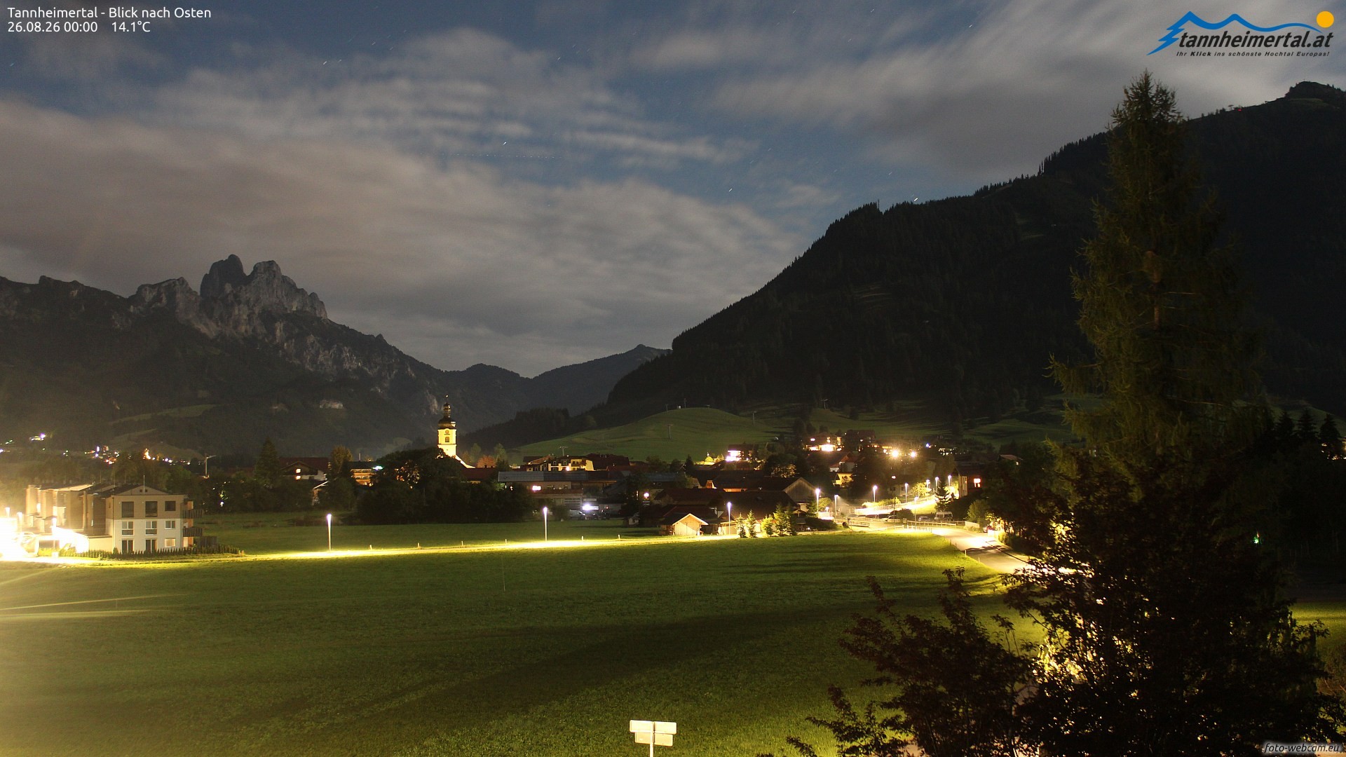 Archived image Webcam Ski Resort Schattwald Zöblen