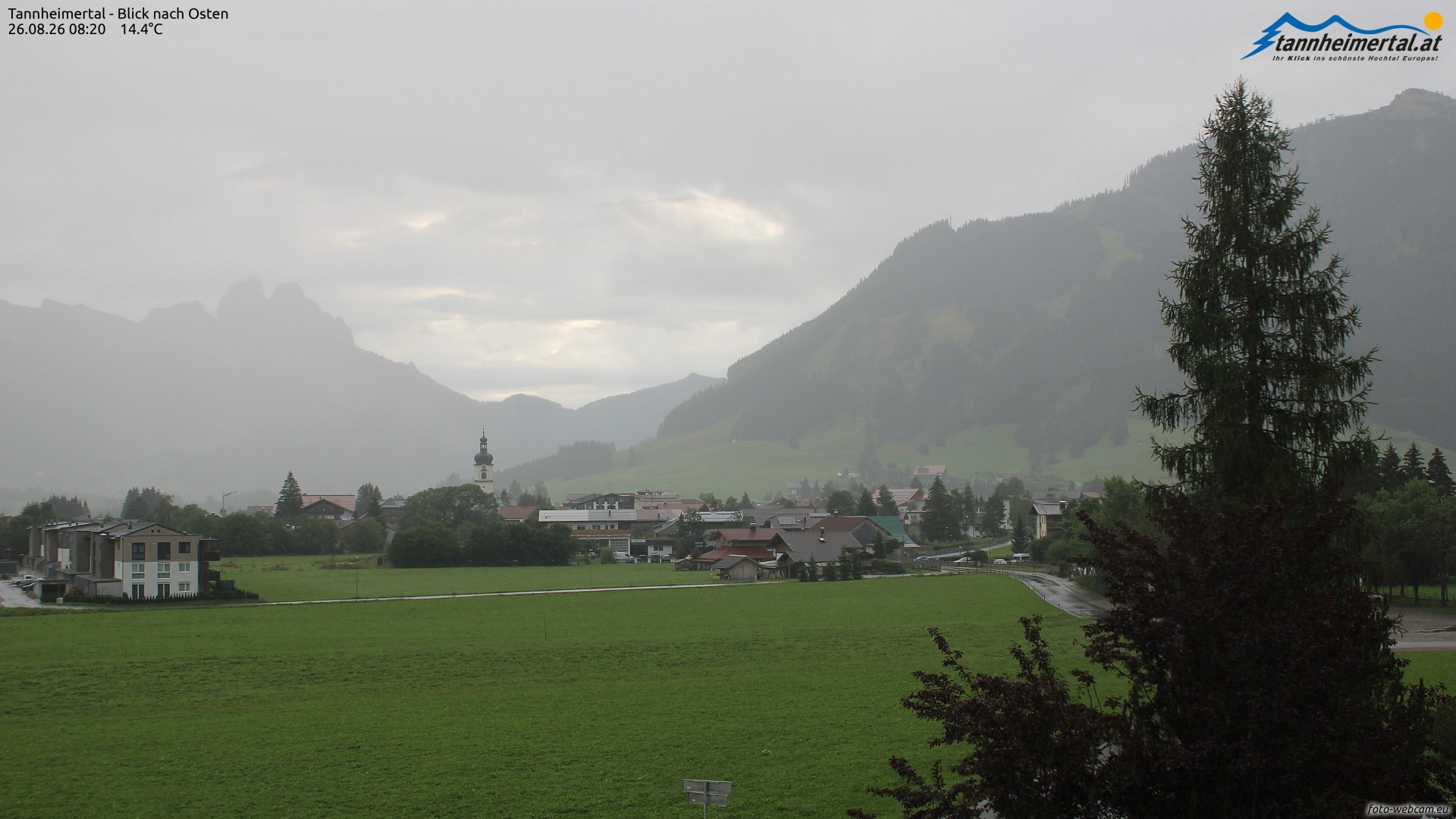 Archived image Webcam Ski Resort Schattwald Zöblen