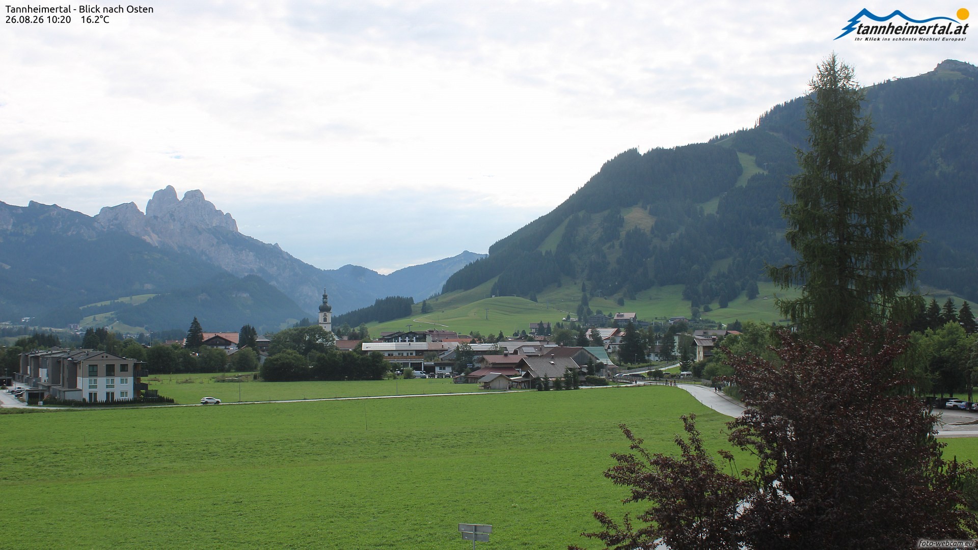 Archived image Webcam Ski Resort Schattwald Zöblen