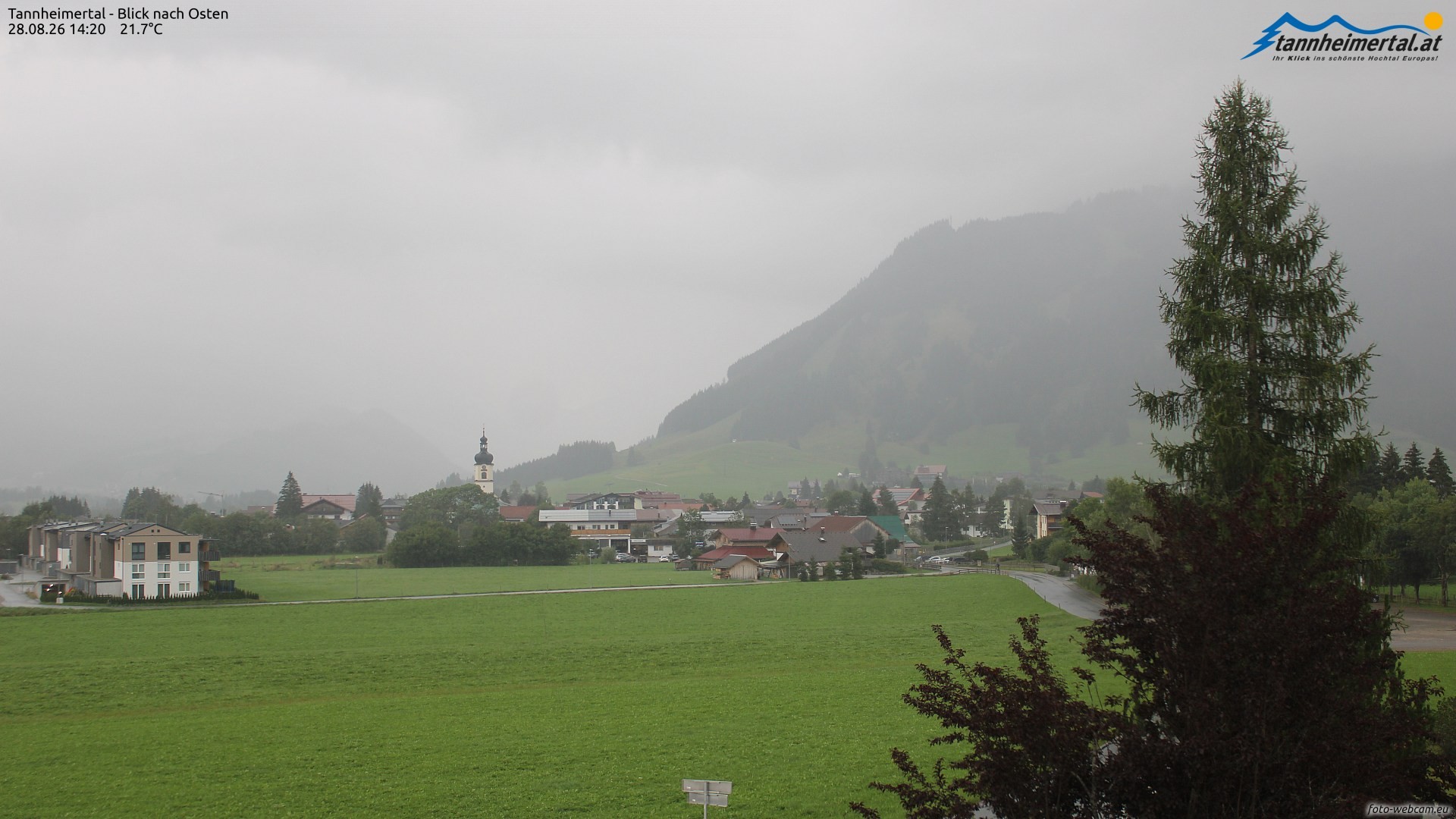 Archived image Webcam Ski Resort Schattwald Zöblen