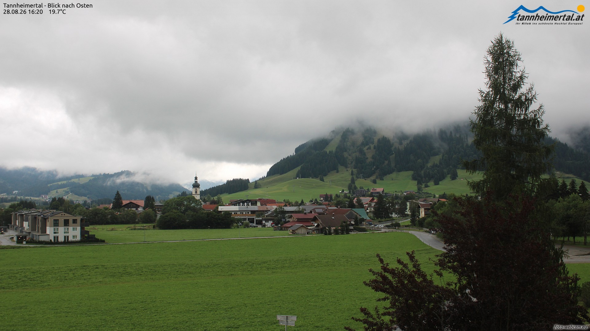 Archived image Webcam Ski Resort Schattwald Zöblen