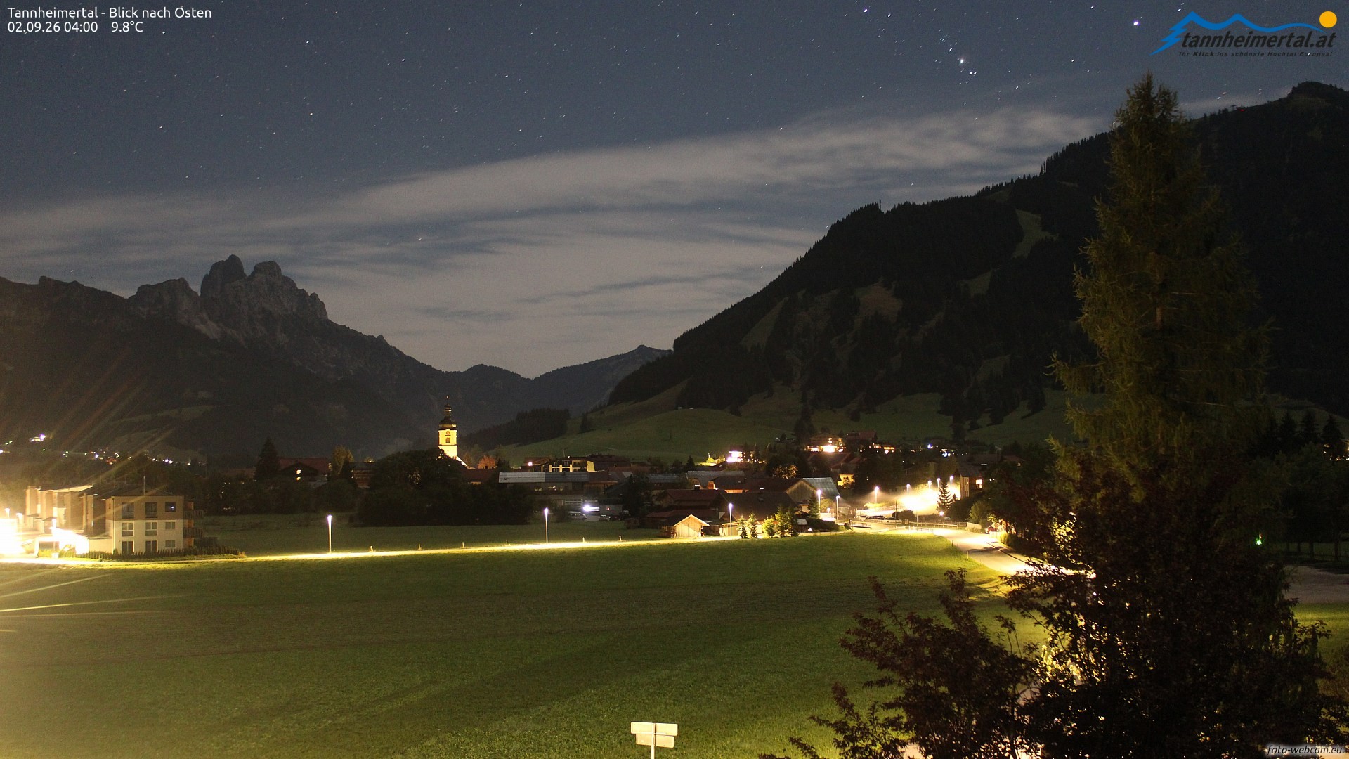 Archived image Webcam Ski Resort Schattwald Zöblen