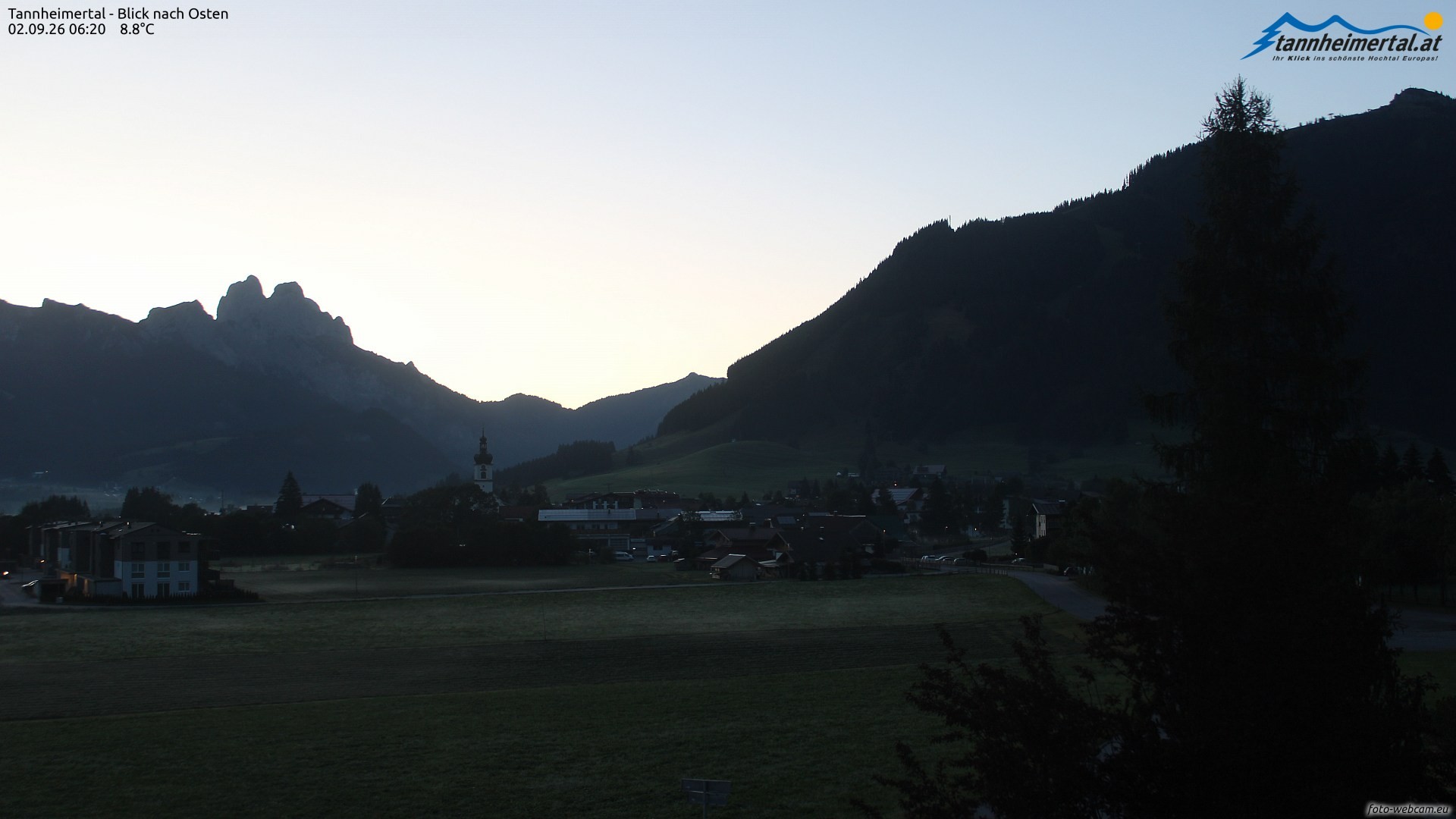 Archived image Webcam Ski Resort Schattwald Zöblen