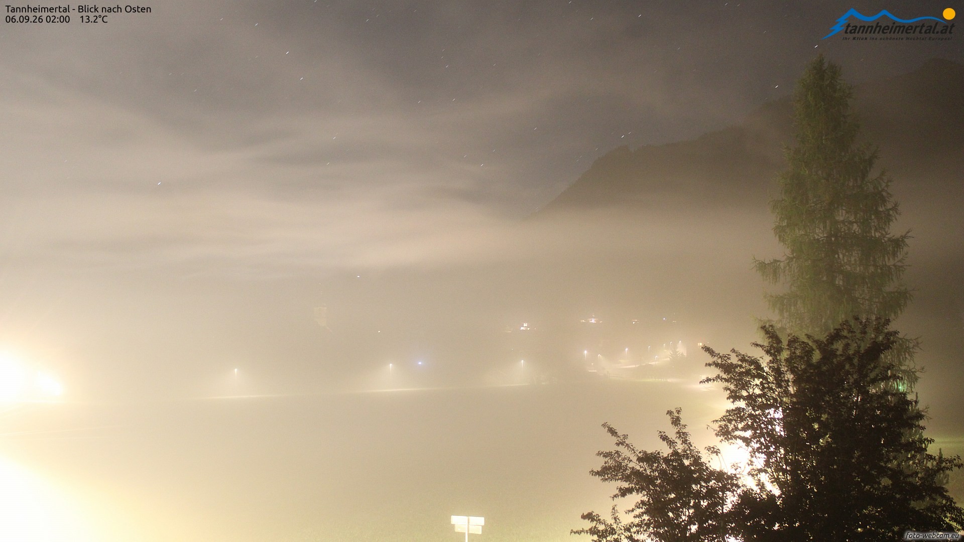 Archiv Foto Webcam Blick ins Tannheimer Tal