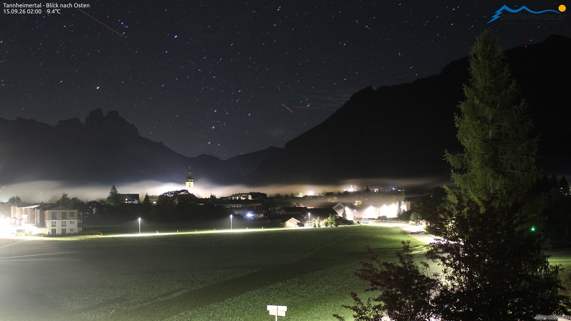 Archiv Foto Webcam Blick ins Tannheimer Tal