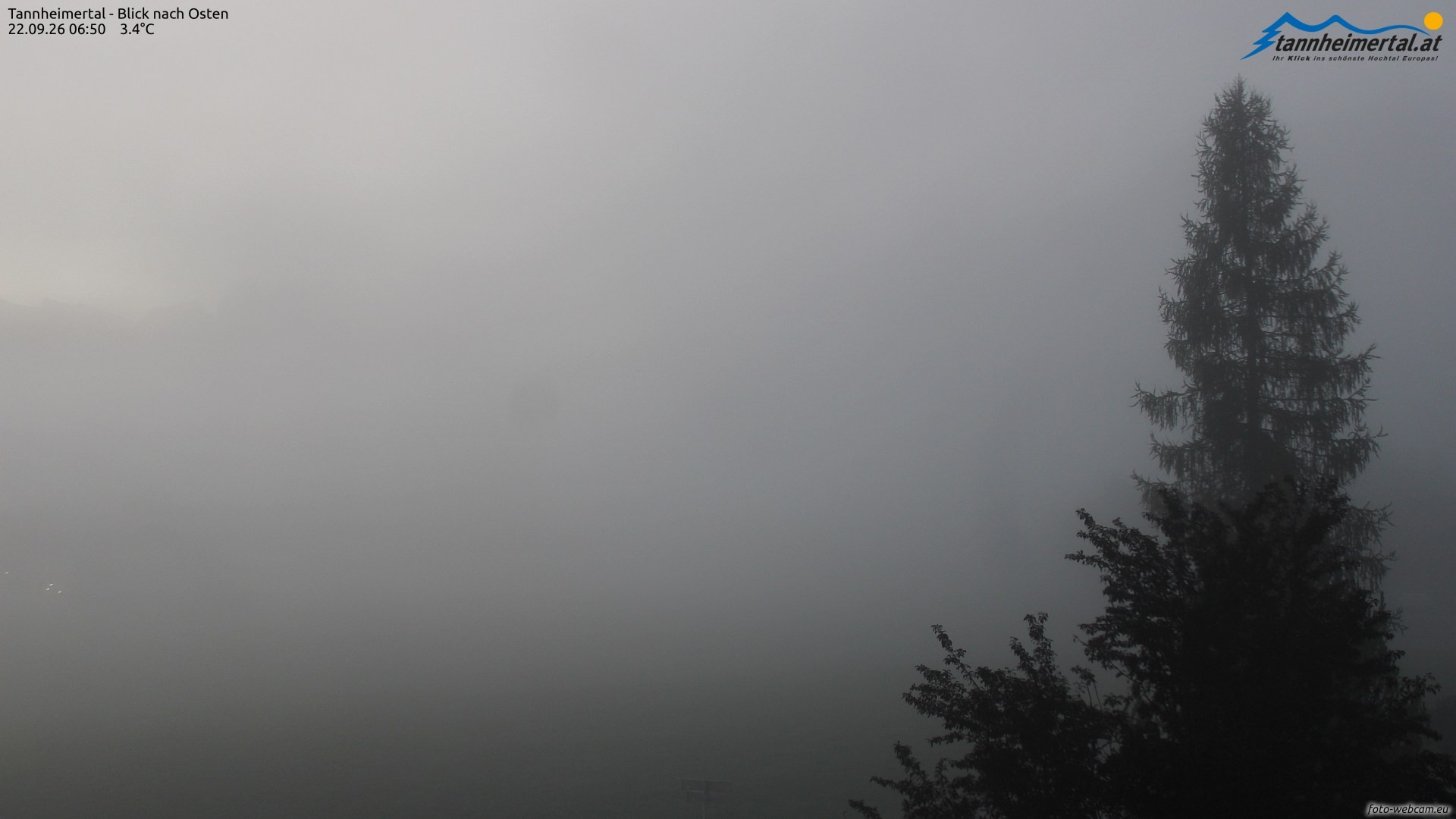 Archiv Foto Webcam Blick ins Tannheimer Tal