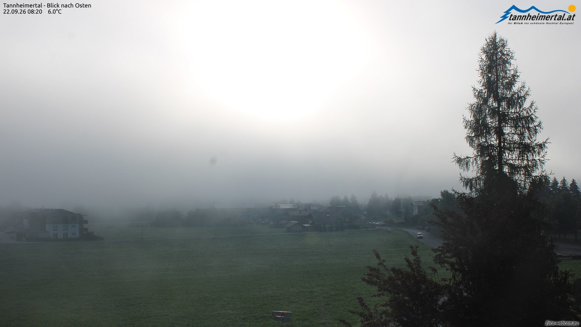 Archiv Foto Webcam Blick ins Tannheimer Tal
