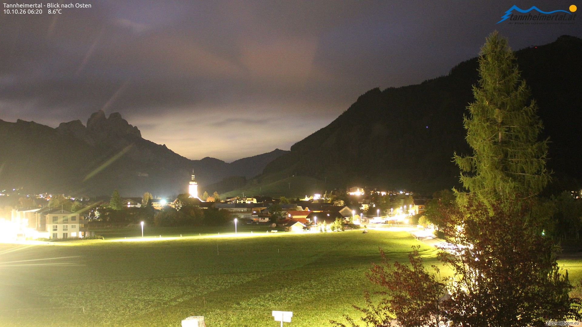 Archived image Webcam Ski Resort Schattwald Zöblen
