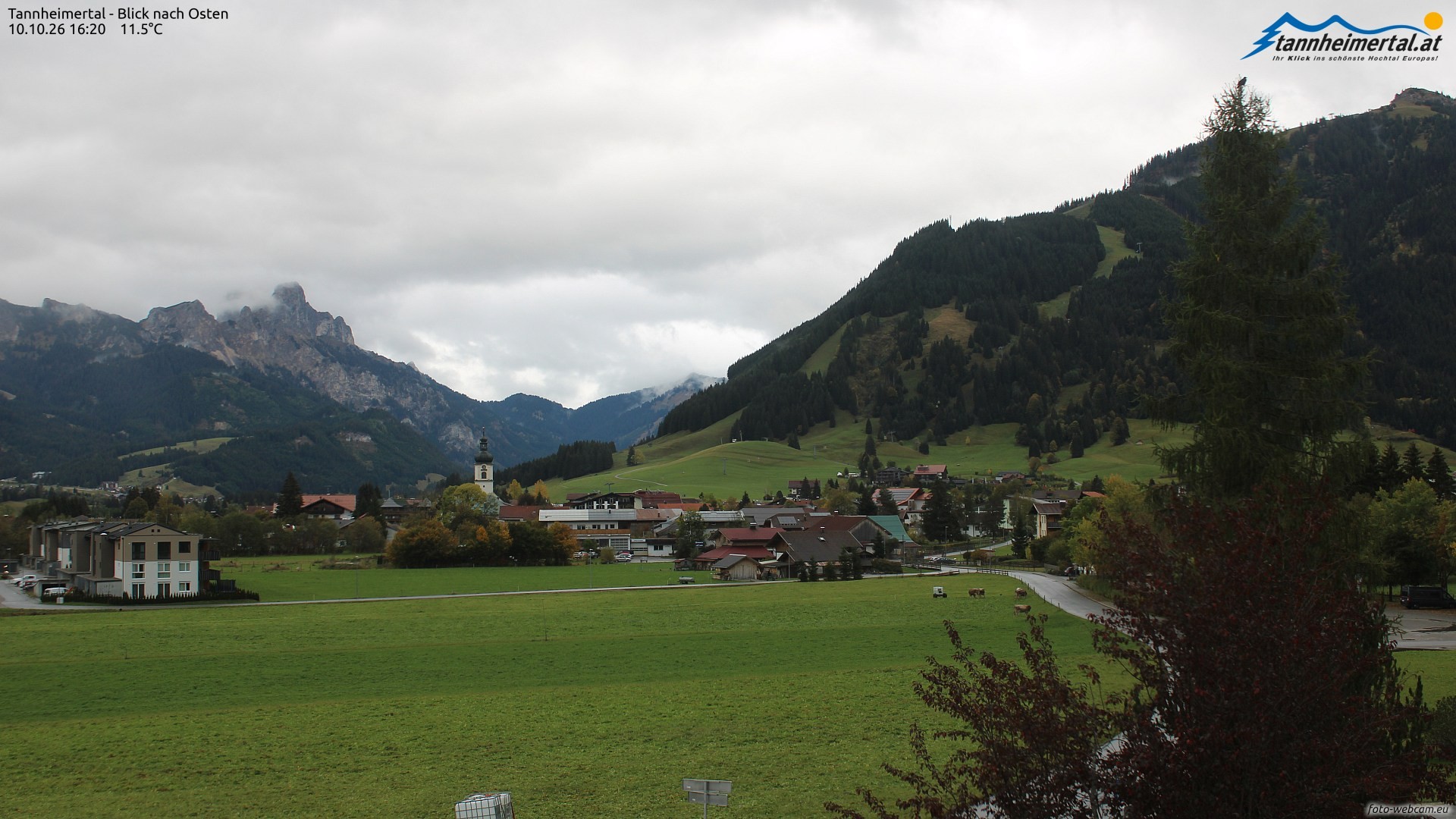 Archived image Webcam Ski Resort Schattwald Zöblen