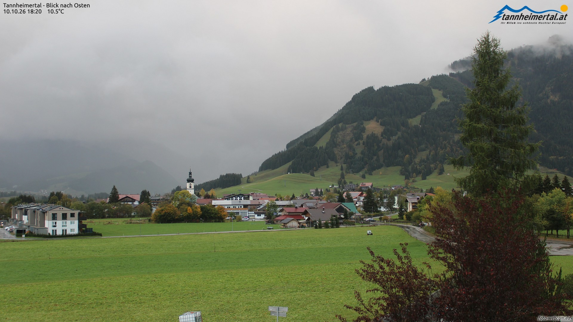 Archived image Webcam Ski Resort Schattwald Zöblen