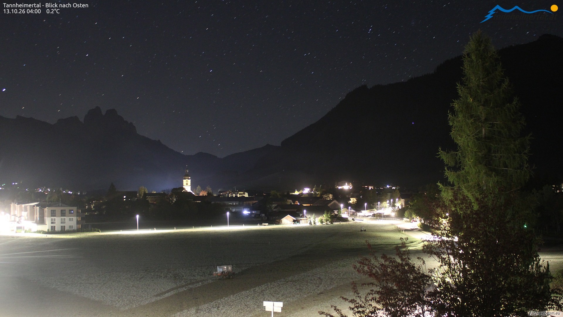 Archiv Foto Webcam Blick ins Tannheimer Tal