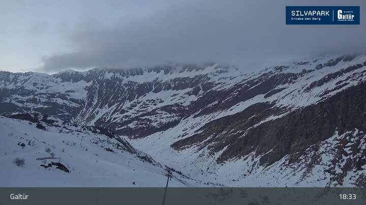 Archived image Webcam Galtür Ballunspitzbahn Cable Car