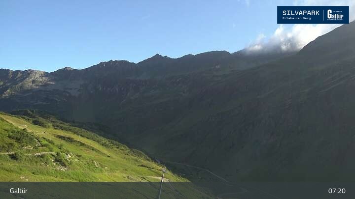 Archiv Foto Webcam Galtür Ballunspitzbahn