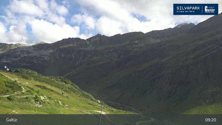 Archiv Foto Webcam Galtür Ballunspitzbahn