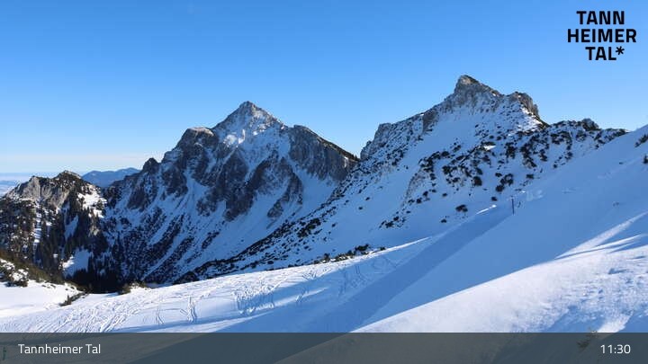 Archiv Foto Webcam Füssener Jöchle - Bergstation