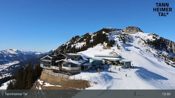 Archiv Foto Webcam Füssener Jöchle - Bergstation