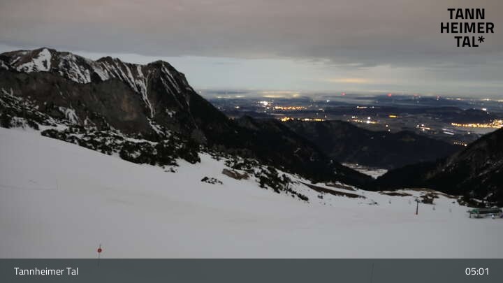 Archived image Webcam Füssener Jöchle - Top station