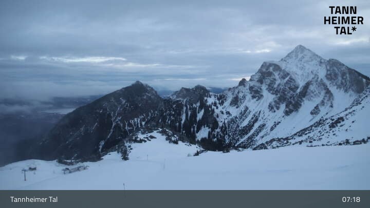 Archiv Foto Webcam Füssener Jöchle - Bergstation