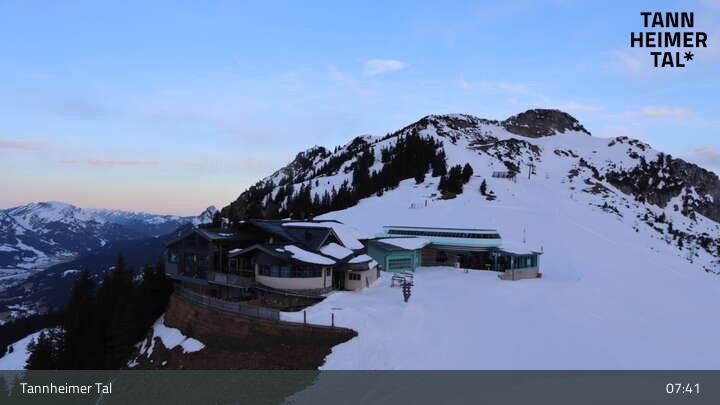 Archiv Foto Webcam Füssener Jöchle - Bergstation