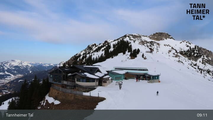 Archiv Foto Webcam Füssener Jöchle - Bergstation