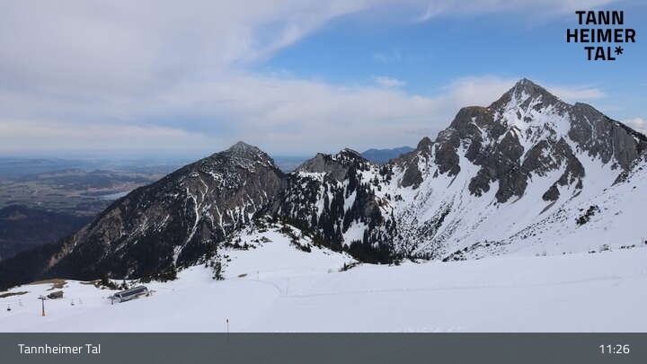 Archiv Foto Webcam Füssener Jöchle - Bergstation
