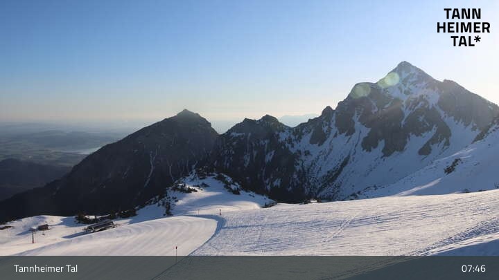 Archiv Foto Webcam Füssener Jöchle - Bergstation