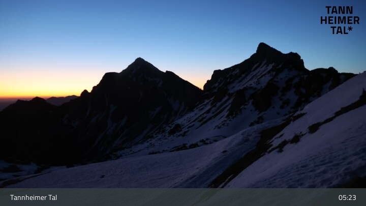 Archiv Foto Webcam Füssener Jöchle - Bergstation